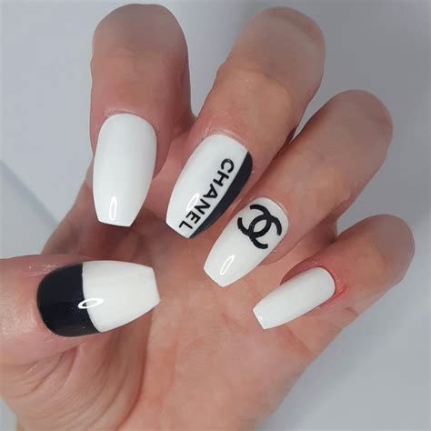 nail ideas chanel|Chanel nails images.